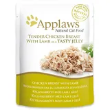 Applaws Huhn und Lamm in Gelee 16 x 70 g
