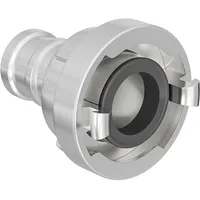 Wiltec Storz Kupplung D 25 mm Aluminium grau/silber