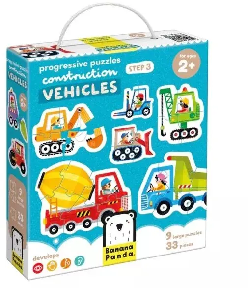 Banana Panda: Puzzle für Fortgeschrittene – Fahrzeuge