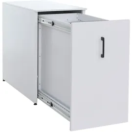 Mendler HWC-Q27 Büroschrank 74x43x80cm weiß