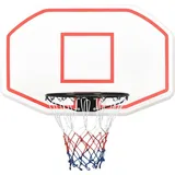vidaXL Basketballkorb Weiß 109 x 71 x 3 cm