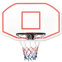 vidaXL Basketballkorb Weiß 109 x 71 x 3 cm