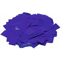 TCM FX Metallic Konfetti rechteckig 55x18 mm 1 kg Blau