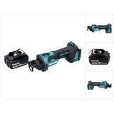 Makita Makita, DCO 181 F1 Akku Rotationsschneider 18 V 32000 U/min Brushless + 1x Akku 3.0 Ah - ohne Ladegerät