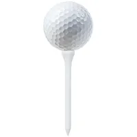 VidaXL Golf-Tees 1000 Stk. Weiß 83 mm Bambus