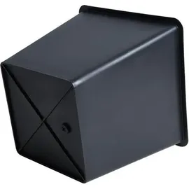 Estexo Blumentopf Einsatz 26 x 26 x 26 cm Schwarz
