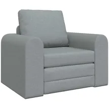 vidaXL Sofa Bett Hellgrau 98 x 71 x 83 cm Stoff