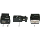 MicroConnect Mini VGA to HDMI Converter HDMI VGA 7,20 m Schwarz