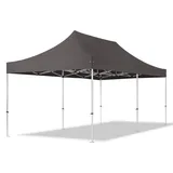 TOOLPORT Faltpavillon 3 x 6 m Dunkelgrau