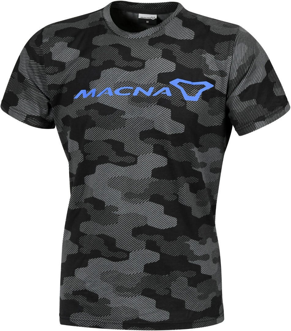 Macna Dazzle Logo 2.0 T-shirt, zwart-veelkleurig, 2XL Voorman