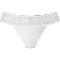 LASCANA High-Waist-String Damen creme Gr.40/42