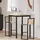 vidaXL Bartisch Natur 80 x 80 x 105 cm Massives Kiefernholz Beige