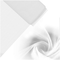 Handi Stitch Streudeko Weißer Tüllstoff Rolle - 137 cm x 18 m, White Tulle Fabric Roll - 137 cm x 18 m weiß