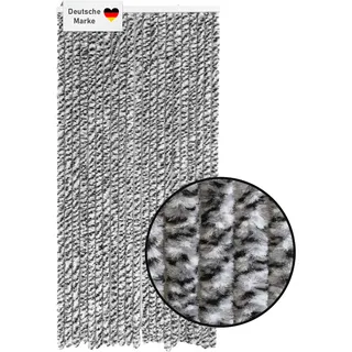Lemodo Insektenschutz-Vorhang Türvorhang 90 x 200 cm Grau