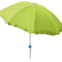 INDA-EXCLUSIV Sonnenschirm rund Ø2m grün Polyester-DMC200P-limegrün