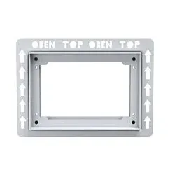 Mepa Einbaurahmen Typ II 421903 weiss