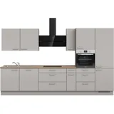Nobilia Küchenzeile Touch II 360 cm grau