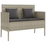 vidaXL Gartenbank 100 x 0 x 0 cm Silber