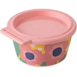 Koziol Lunchbox Nora Blooms 250 ml Kunststoff Pink