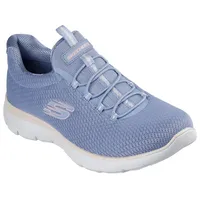 SKECHERS Slip-On Sneaker »SUMMITS-SUMMER BLUSH«, Schnürschuh, Slipper, Sneaker mit Memory Foam, Gr. 38, hellblau, , 82511923-38