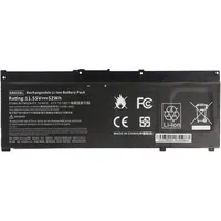 AccuCell Akku passend für HP Pavilion 15-CX, Li-Polymer, 11,55V, 4550mAh, 53Wh