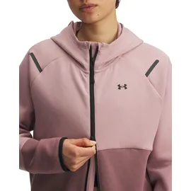 Under Armour Unstoppable Fleece Kapuzenjacke Damen Rosa F673