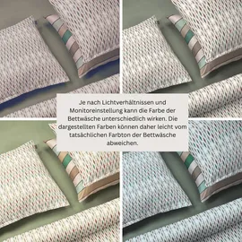 SCHIESSER Lotta Grafikprint Mint 155 x 220 cm + 2 x 80 x 80 cm