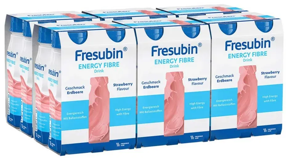 Fresubin Energy Fibre Trinknahrung Erdbeere  Aufbaukost