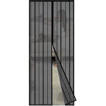 Sekey Insektenschutz-Tür 140 x 225 cm Schwarz