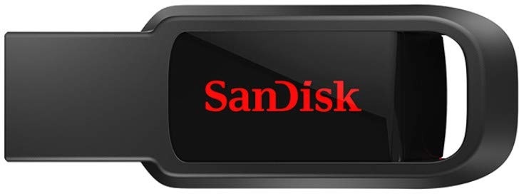 SanDisk SDCZ61-064G-G35 64 GB USB 2.0 Cruzer Spark Flash Drive , Black