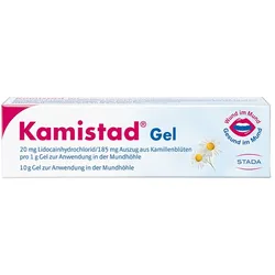 Kamistad Gel bei Zahnfleischentzündungen und Aphten 20 g