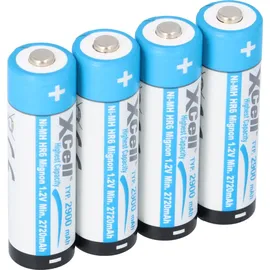XCell Mignon AA 2900 mAh 4 St.