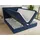 Sofnet Boxspringbett Mollo mit 2 Bettkästen, Doppelbett mit Bonell-Matratze und Topper, Polsterbett in weichem Cordstoff, Bett, Bettgestell für... | Blau (Tilia 77), 140 x 200