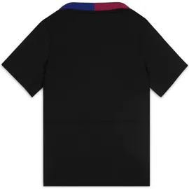 Nike FC Barcelona Dri-FIT Academy Pro kurzarm Trainingsshirt Kinder 010 black/noble red/lt orewood brn L 116-122 cm