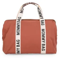 CHILDHOME Wickeltasche Mommy Bag Signatur Canvas terracotta