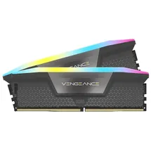 Corsair Vengeance RGB 64GB DDR5-5600 Kit (2x 32GB), CL40, grau