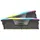 Corsair Vengeance RGB 64GB DDR5-5600 Kit (2x 32GB), CL40, grau