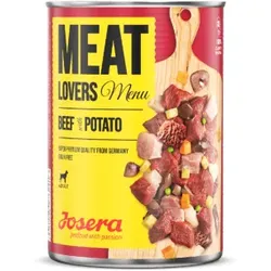 Hunde - Nassfutter JOSERA Meat Lovers Menü, Beef with Potato, 400 g