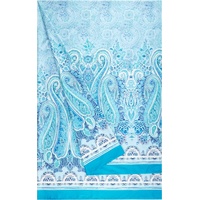 BASSETTI MERGELLINA Foulard aus 100% Baumwolle in der Farbe Ocean Blue B1, Maße: 180x270 cm - 9328415