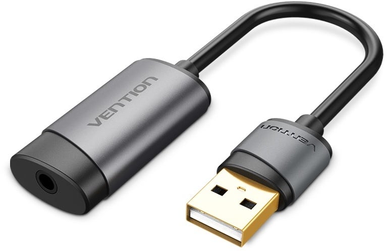 Vention USB External Sound Card Karte DESKTOP PC 3,5 mm AUX Anschluss