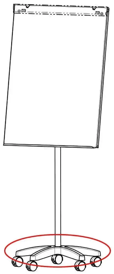 Sternfuß für Flipchart MAULoffice