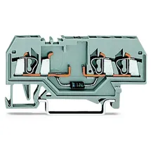 WAGO 280-673/281-411 Diodenklemme 5mm Zugfeder Belegung: L Grau 100St.