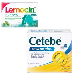 Cetebe ABWEHR plus +  Lemocin ProHYDRO