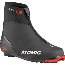 Atomic Pro C3 Langlaufschuhe Schwarz/Rot 42