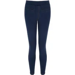 Yoga Hose Denim Yoga Damen Dunkel Blau Stretchig YOGISTAR XS