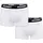 Brandit Textil Boxershorts Logo weiß 3XL 2er Pack