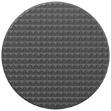 PopSockets PopGrip Knurled Texture Handyhalterung, Schwarz