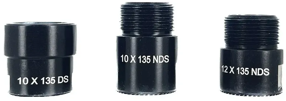 Tacx Direct Drive Quick Release W/set 135x10 & 135x12 Adapter - Black - One Size