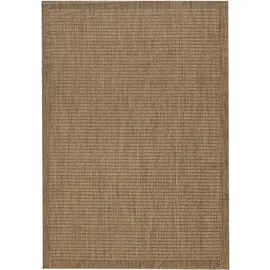 KADIMA DESIGN Teppich, Outdoor DAFNE in Braun, einfarbig, 240 x 340 cm