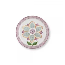 Pip Studio Frühstücksteller 9 cm lila/weiß